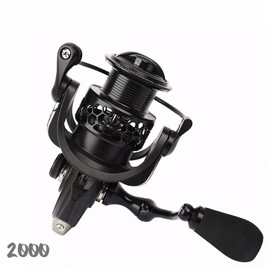 Long Casting Spinning Fishing Reel NA 2000 3000 4000 5000 12kg Max Drag 5.2:1 Free Shipping Pike Bass Carp Reel Tackle