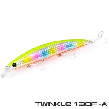 Floating Lures For Fishing Minnow TWINKLE 130F DW111 Crankbaits Fishing Artificial Lure Saltwater Hard Bait 130mm 23g
