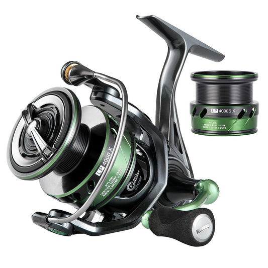 Brand WR III X Series Fishing Reels, 5.2:1 Durable Gear MAX Drag 28lb Smoother Winding Spinning Fishing Reel WR3 X NEW