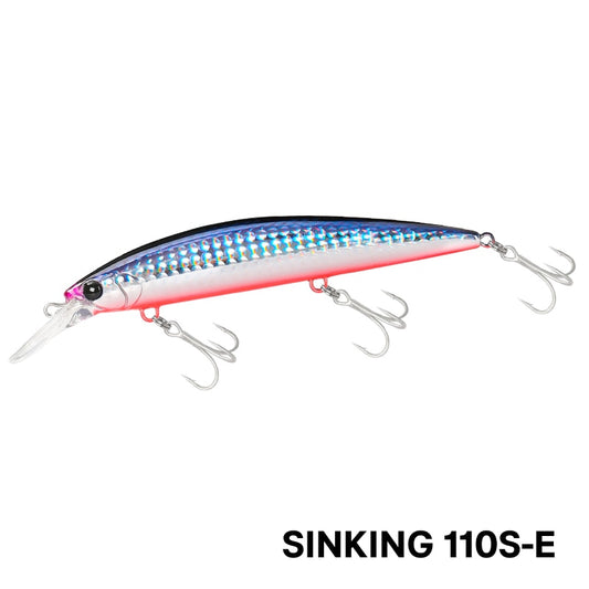 Heavy Weight Sea Fishing Lure Max 80m Ultra Long Casting Sinking Minnow WIZARD 110S Artificial Hard Baits 110mm 37g