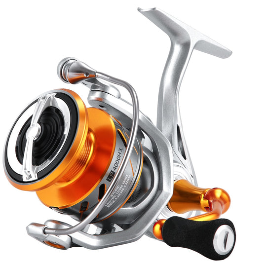 Brand RAPID II X Series Spinning Fishing Reel, 6.2:1 4.7:1 Anti-corrosive Reels, 33lbs Max Drag for Saltwater Fishing