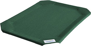Coolaroo Replacement Cover, The Original Elevated Pet Bed by Coolaroo, Large, Brunswick Green